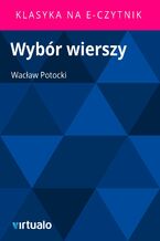 Okładka - Wybór wierszy - Wacław Potocki