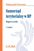 Okładka - Samorząd terytorialny w RP - Zbigniew Leoński