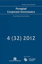 Przegląd Corporate Governance 4 (32) 2012