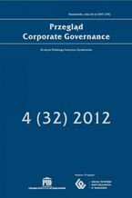 Przegld Corporate Governance 4 (32) 2012