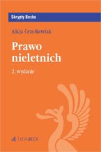 Okładka - Prawo nieletnich z testami online - Alicja Grześkowiak