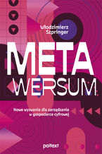 Okładka - Metawersum: nowe wyzwania dla zarządzania w gospodarce cyfrowej - Włodzimierz Szpringer