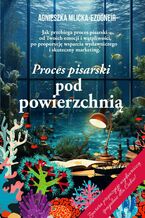 Okładka - Proces pisarski pod powierzchnią - Agnieszka Mlicka-Ezooneir