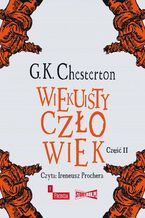 Okładka - Wiekuisty człowiek. Tom 2 - Gilbert Keith Chesterton