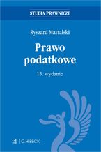 Okładka - Prawo podatkowe z testami online. Wydanie 13 - Ryszard Mastalski