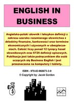 Okładka - English in Business - Jacek Gordon