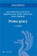 Okładka - Prawo pracy z testami online - Jakub Stelina, Artur Rycak, Madgalena Rycak