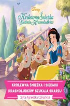 Okładka - "KRÓLEWNA ŚNIEŻKA I SIEDMIU KRASNOLUDKÓW SZUKAJĄ SKARBU" - 