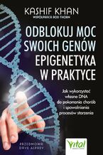 Okładka - Odblokuj moc swoich genów - Kashif Khan