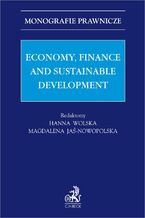 Okładka - Economy finance and sustainable development - Magdalena Jaś-Nowopolska, Hanna Wolska, Joanna Ablewicz