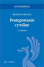 Okładka - Postępowanie cywilne z testami online. Wydanie 4 - Arkadiusz Krzysztof Bieliński, Joanna Derlatka