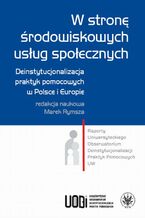 Okładka - W stronę środowiskowych usług społecznych - Marek Rymsza