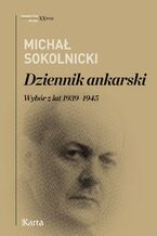 Okładka - Dziennik ankarski - Michał Sokolnicki