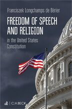 Okadka ksiki Freedom of Speech and Religion in the United States Constitution