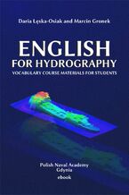 Okadka ksiki English for Hydrography. Vocabulary course materials for students