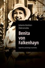 Okładka - Benita von Falkenhayn - Jolanta Knitter-Zakrzewska