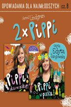 Okładka - Pippi Pończoszanka. Opowiadania. Część 1 - Astrid Lindgren