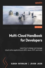 Okadka ksiki Multi-Cloud Handbook for Developers. Learn how to design and manage cloud-native applications in AWS, Azure, GCP, and more