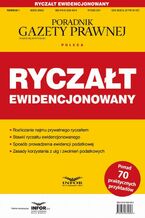 Okładka - Ryczałt ewidencjonowany Podatki 1/2024 - Grzegorz Ziółkowski