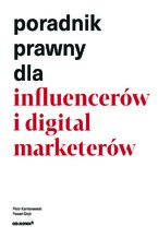 Okładka - Poradnik prawny dla influencerów i digital marketerów - Piotr Kantorowski i Paweł Głąb