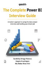 Okadka ksiki The Complete Power BI Interview Guide. A modern approach to acing the data analyst interview and landing your dream job