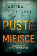 Okładka - Puste miejsce - Paulina Cedlerska