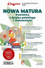 Okładka - Cogito e-wydanie specjalne Nowa Matura Powtórka z języka polskiego i matematyki - Ola Siewko