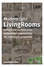 Okładka - Nowoczesny pokój dzienny - przydatne rozwiązania. Katalog z zestawieniami materiałów i wyposażenia - Ewa Kielek