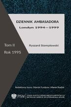 Okładka - Dziennik ambasadora - Ryszard Stemplowski