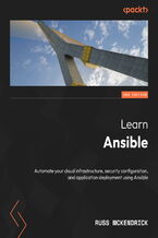 Okładka - Learn Ansible. Automate your cloud infrastructure, security configuration, and application deployment with Ansible  - Second Edition - Russ McKendrick