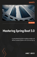 Okładka - Spring Boot 3.0 Unleashed. A comprehensive guide to building scalable and efficient backend systems with Java and Spring - Ahmet Meric