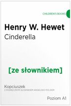 Okadka ksiki Cinderella z podrcznym sownikiem angielsko-polskim. Poziom A1