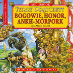 Okładka - Bogowie, honor, Ankh-Morpork - Terry Pratchett