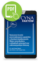 Okładka - Nowoczesne leczenie przeciwzakrzepowe u pacjentów z chorobami miażdżycowymi. Miejsce rywaroksabanu w aktualnych wytycznych oraz codziennej praktyce klinicznej - Konrad Stępień, Grzegorz Gajos