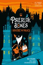 Okadka ksiki Psierlok Bones i kradzie w paacu