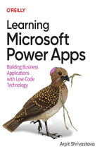 Okadka ksiki Learning Microsoft Power Apps