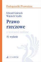 Okładka - Prawo rzeczowe z testami online - Edward Gniewek, Wojciech Szydło