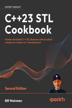 Okładka - C++23 STL Cookbook. Master the latest C++ STL features with practical recipes for modern C++ development - Second Edition - Bill Weinman