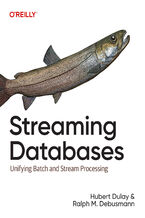 Okadka ksiki Streaming Databases