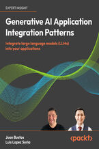 Generative AI Application Integration Patterns. Integrate large language models into your  applications