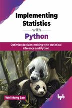 Okładka - Implementing Statistics with Python - Wei-Meng Lee