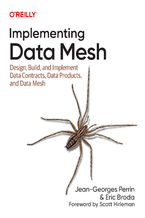 Okadka ksiki Implementing Data Mesh