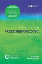 Okładka - Przedsiębiorczość, Krótkie Wprowadzenie 43 - Paul Westhead, Mike Wright