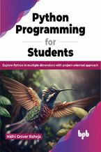 Okładka - Python Programming for Students - Nidhi Grover Raheja