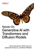 Okładka - Hands-On Generative AI with Transformers and Diffusion Models - Omar Sanseviero, Pedro Cuenca, Apolinário Passos