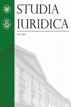 Okładka - Studia Iuridica, nr 103 - Sławomir Żółtek