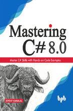 Okładka - Mastering C# 8.0 - Joydip Kanjilal