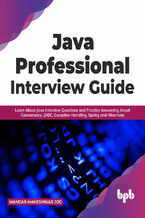 Okładka - Java Professional Interview Guide - Mandar Maheshwar Jog