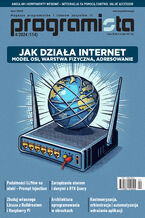 Okładka - Programista nr 114. Jak działa Internet. Model OSI, warstwa fizyczna, adresy MAC i IP - Magazyn Programista