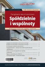 Okładka - Zarządzanie nieruchomościami, spółdzielnie i wspólnoty nr 35 - Praca zbiorowa